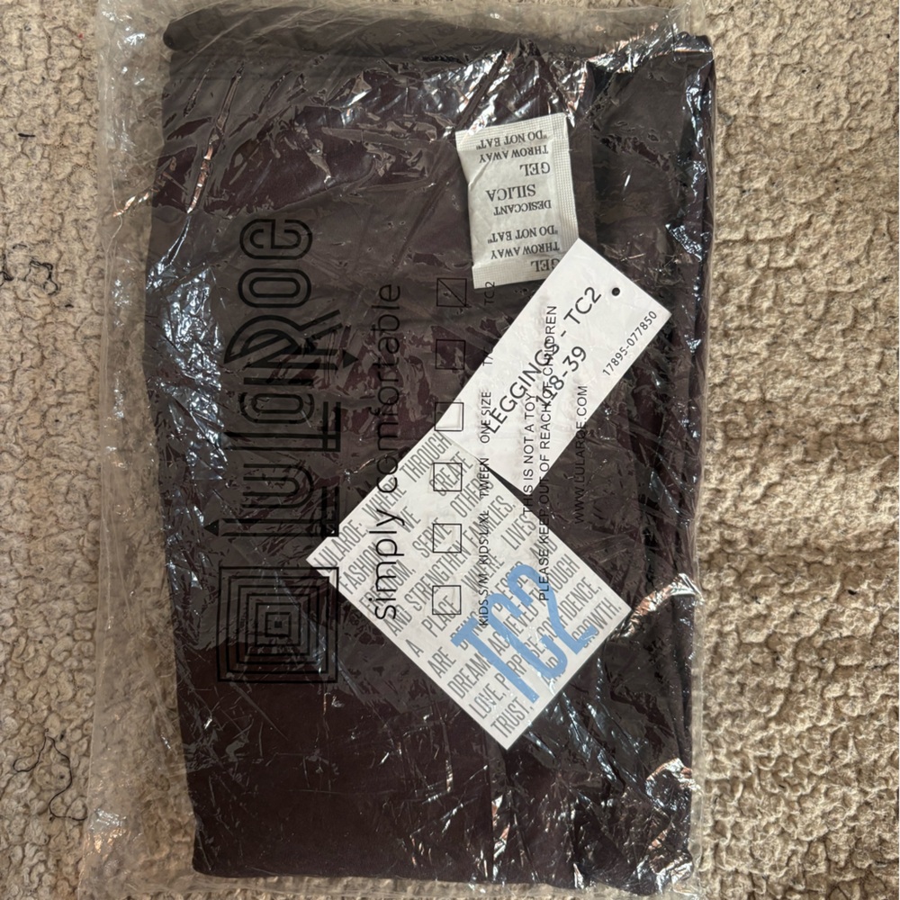 LuLaRoe Solid BLACK Leggings